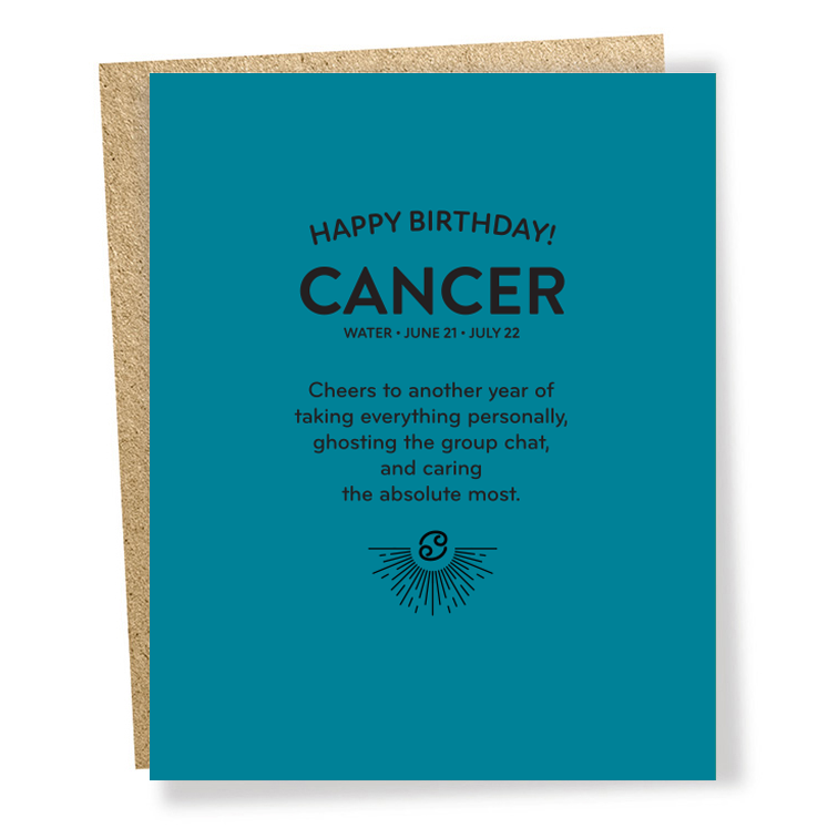 cancer card