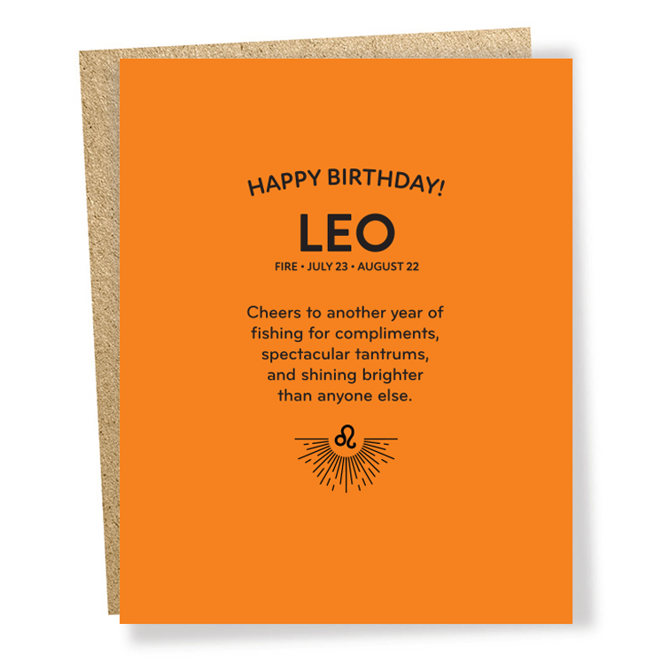 leo card – Sapling Press