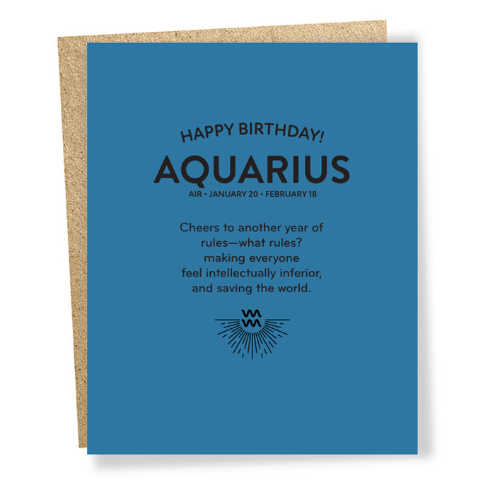 aquarius card