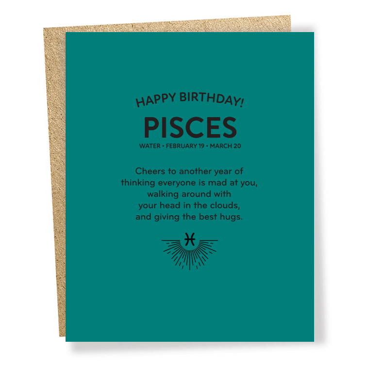 pisces card