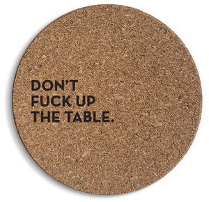 Table Cork Coaster SIX-PACK