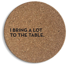 Load image into Gallery viewer, Bring a Lot Cork Coaster SIX-PACK