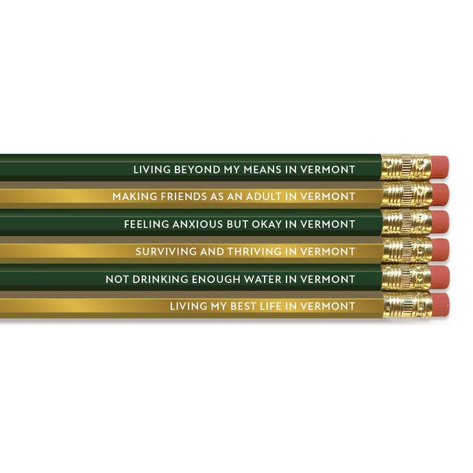 CUSTOM City/State Pencil Set