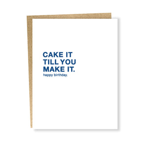 Cake it card