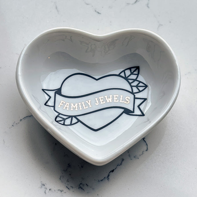 family jewels ring dish