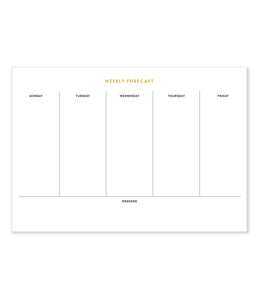 forecast desk pad