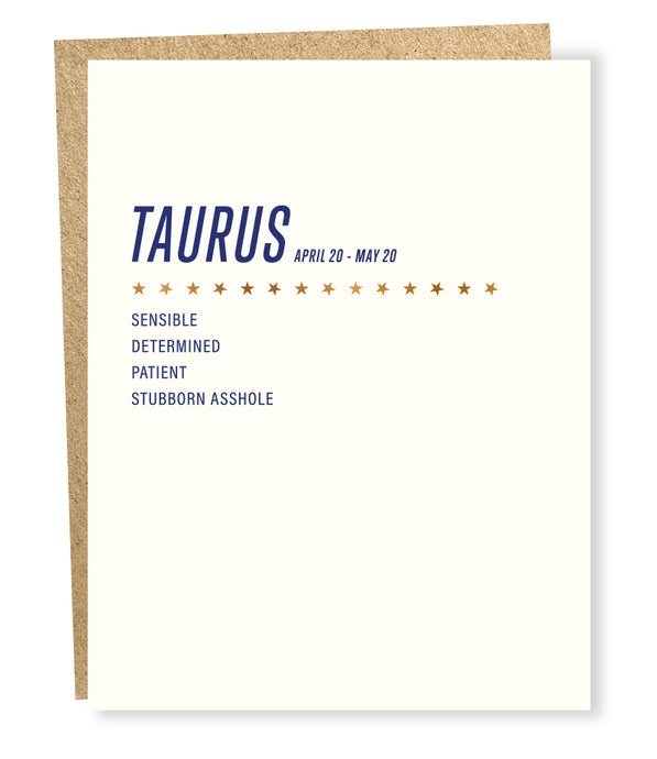 taurus card