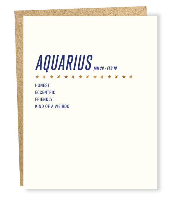 aquarius card