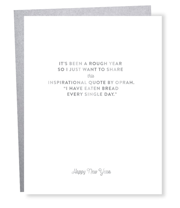 inspirational quote card