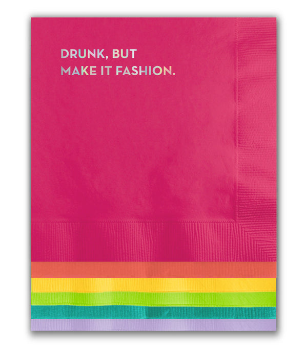 make it fashion pride napkins