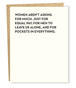 pockets card