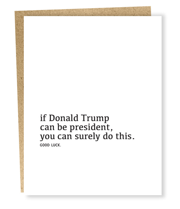 president card