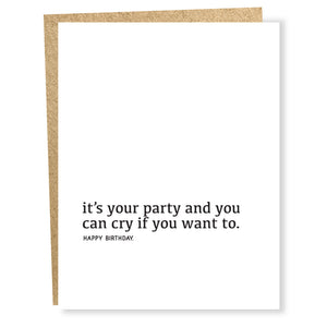 Your Party Card