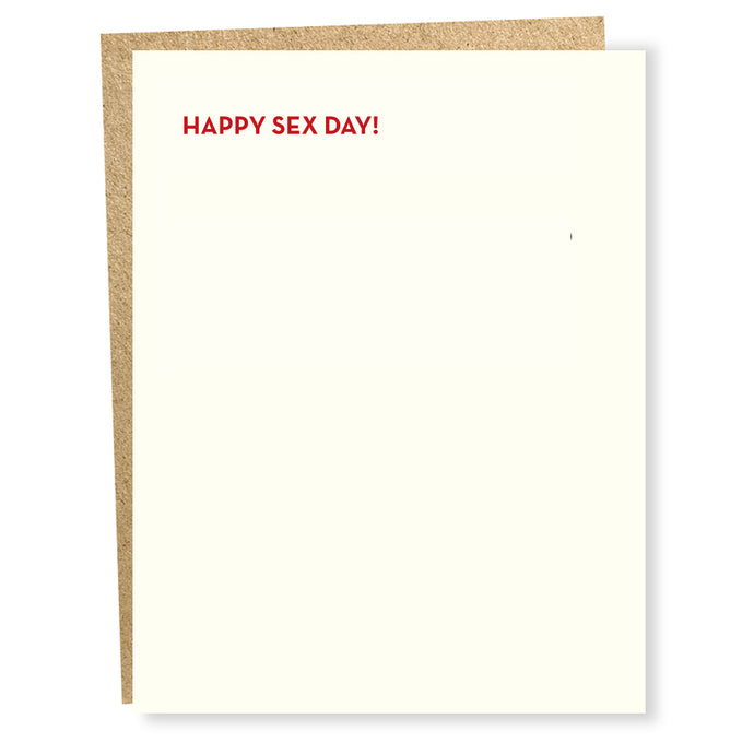 sex day card